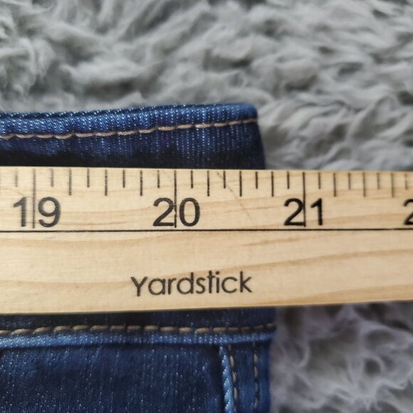 Maurices Jeans Women 20W Blue Everflex High Rise Stretch Slim Fit Skinny - Picture 6 of 11